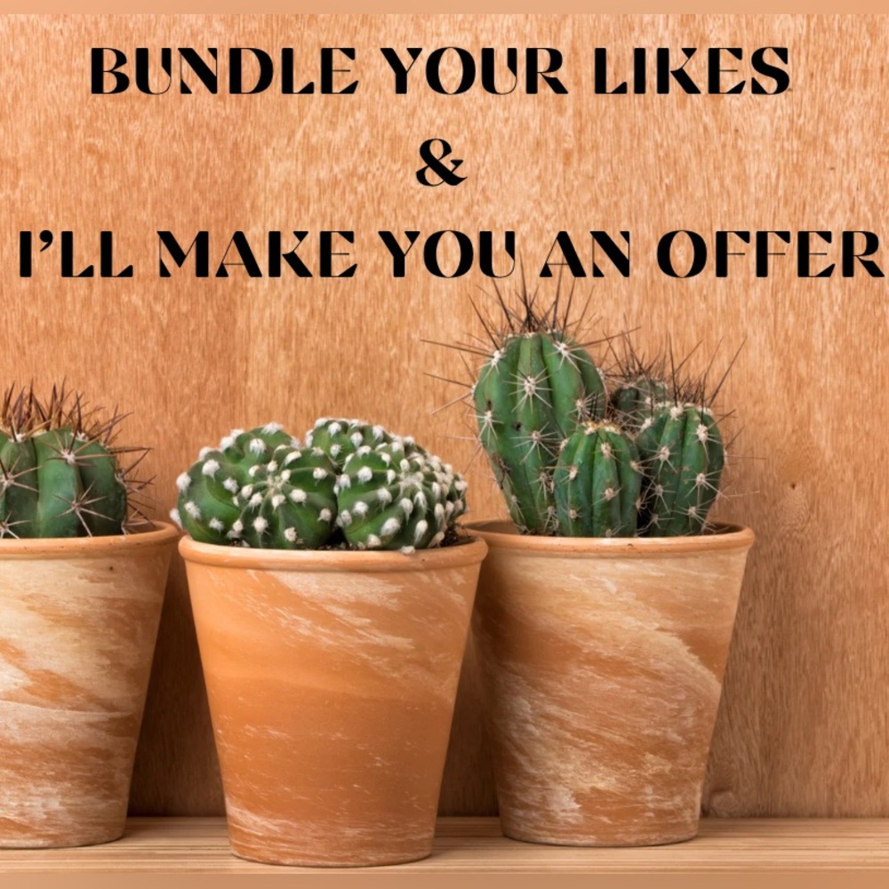 Bundle Likes & I’ll Make an Offer!